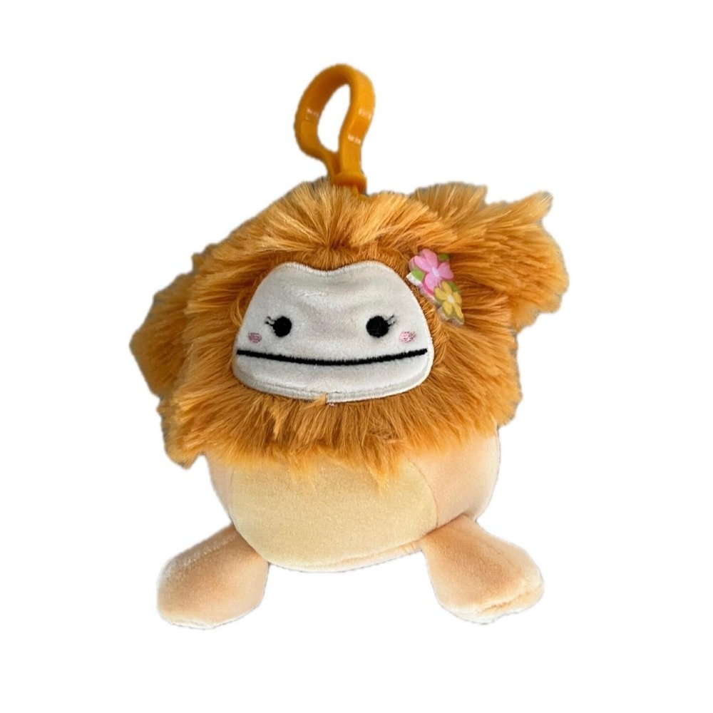 Squishmallows Shasta the Bigfoot 3.5" Plush Clip -‎ New with Tag